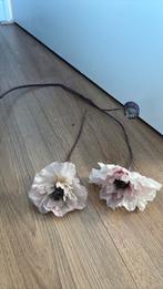 Silk-ka roze klaprozen kunstbloemen bloem, Ophalen of Verzenden, Gebruikt