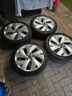 hele mooie set 17 inch orgineel borbet 5x112, Auto-onderdelen, Banden en Velgen, Gebruikt, 17 inch, Ophalen of Verzenden, Zomerbanden