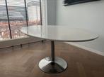 Ovale tafel 160 lang en 110 breed., Ophalen, Gebruikt