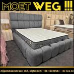 NIEUW! Bubbel bed met Opberg Grijs met Pocket Matras 160cm, Ophalen, 200 cm, 160 cm, Nieuw