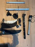 Windsurf onderdelen - vin, mastvoet, mastverlenger, Watersport en Boten, Windsurfen, Ophalen, Gebruikt, Overige typen, Met vin(nen)