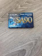 Dicht geseald nieuw cassette bandje TDK 90 minuten, Overige genres, 1 bandje, Ophalen of Verzenden, Zo goed als nieuw