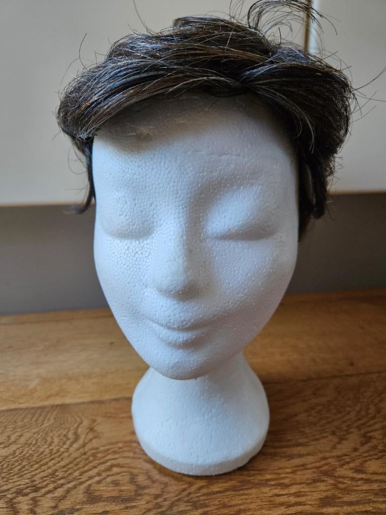 Pruik oude etalagepop 3, Ophalen of Verzenden