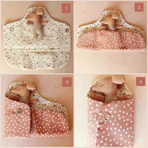 Nieuw! Set van 6 slaapzakjes & 5 matrasjes • tip Maileg, Verzamelen, Poppenhuizen en Toebehoren, Nieuw, Poppenhuis, Ophalen of Verzenden