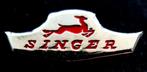 Singer (auto) broche uit 60er jaren, Verzamelen, Speldjes, Pins en Buttons, Verzenden, Nieuw, Transport, Speldje of Pin