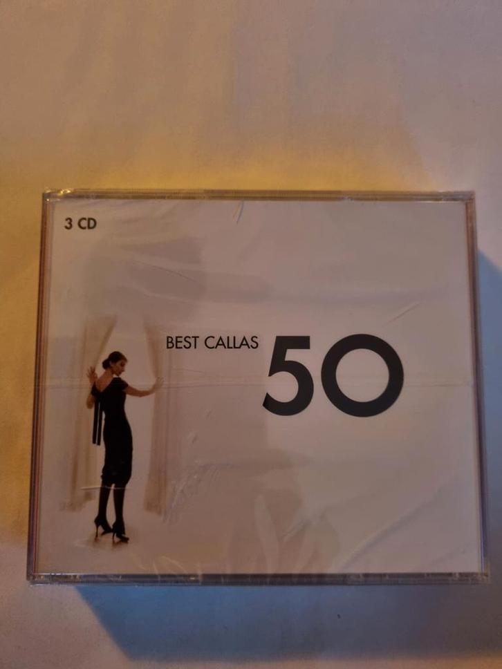 Maria Callas - Best Callas 50. 3cd. 2006. NIEUW, Cd's en Dvd's, Cd's | Klassiek, Nieuw in verpakking, Ophalen of Verzenden