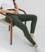 Studio anneloes new franka broek M army green travelstof, Maat 38/40 (M), Ophalen of Verzenden, Zo goed als nieuw, Groen