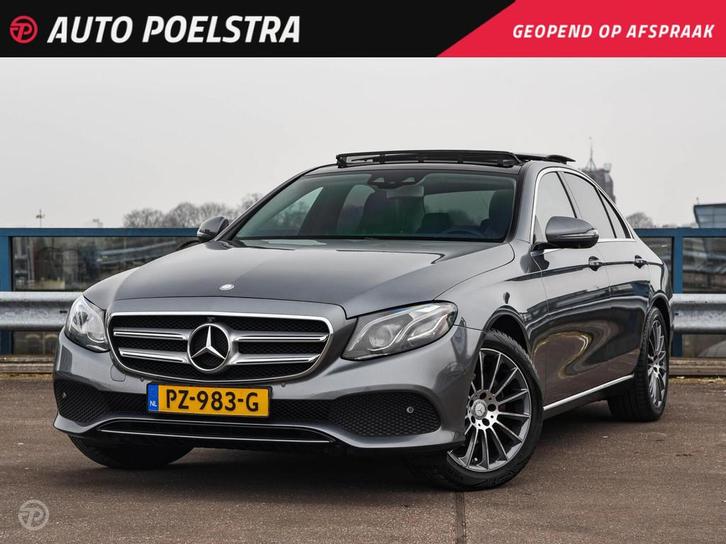 Mercedes-Benz E-klasse 220 d Prestige Panoramadak HUD Rondom, Auto's, Mercedes-Benz, Bedrijf, Te koop, E-Klasse, 360° camera, ABS