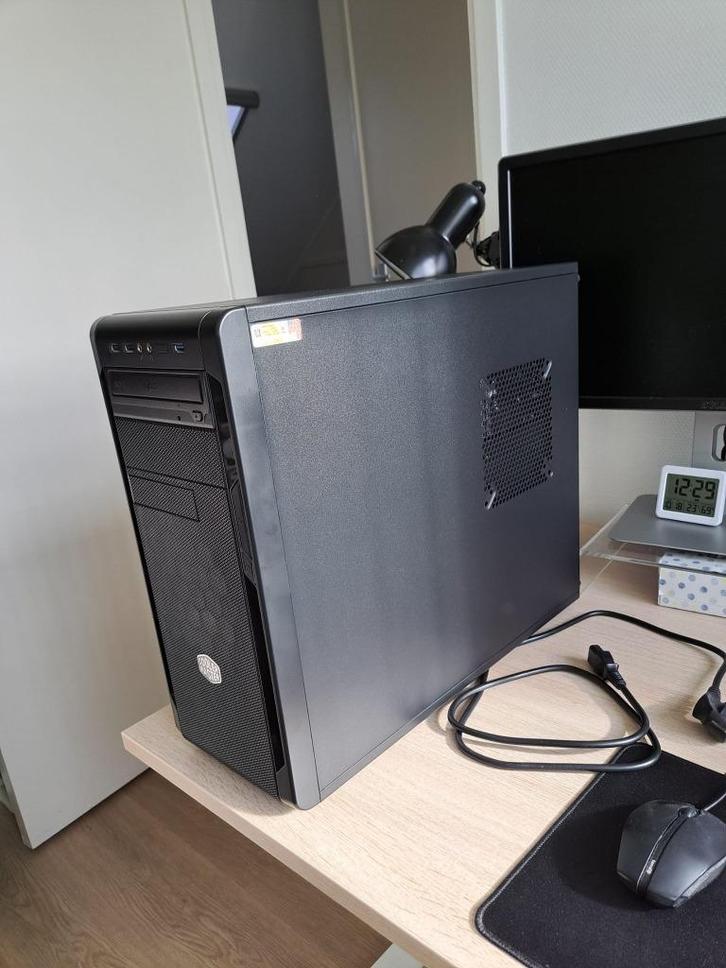 Gaming PC. Coolmaster met geforce RTX 2070, Computers en Software, Desktop Pc's, Gebruikt, 3 tot 4 Ghz, HDD, SSD, 16 GB, Met videokaart