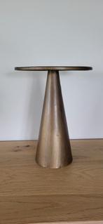 Bronskleurige standaard voor een kaars, Ophalen of Verzenden, Nieuw, Minder dan 25 cm