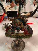 #kerst engelgelaut klokkenspel antiek blik, Diversen, Gebruikt, T, Ophalen of Verzenden, N