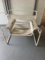 Wassily Chair Kopie - Bauhaus Design, Huis en Inrichting, Gebruikt, Wit, Ophalen of Verzenden, Metaal