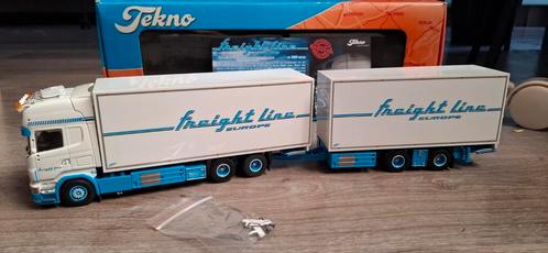 tekno freightline europe, Hobby en Vrije tijd, Modelauto's | 1:50, Nieuw, Bus of Vrachtwagen, Tekno, Ophalen of Verzenden