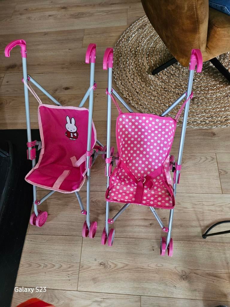 Poppenbuggy 's, Kinderen en Baby's, Speelgoed | Poppen, Ophalen, Gebruikt, Overige typen