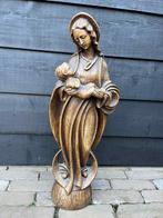 Heilige Maria met Kind - 63cm Beeld, Ophalen of Verzenden, Zo goed als nieuw, Beeld(je), Christendom | Katholiek