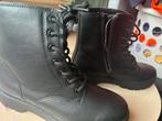 Stoere veterschoenen mat zwart maat 38, Kleding | Dames, Schoenen, Zwart, Lage of Enkellaarzen, Ophalen of Verzenden, Zo goed als nieuw