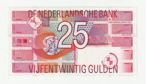 25 Gulden 1989 - Roodborstje, Postzegels en Munten, Bankbiljetten | Nederland, Los biljet, 25 gulden, Verzenden