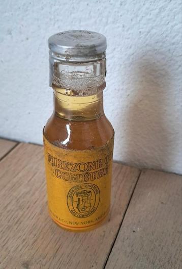 Firezone motorolie flesje olieblik beschikbaar voor biedingen