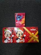 Disney bewaarbox mickey + gratis stitch koekjes, Ophalen of Verzenden, Mickey Mouse, Nieuw