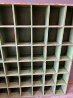 Vintage vakkenkast, Huis en Inrichting, Kasten | Overige, Ophalen, Zo goed als nieuw