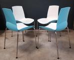 22 x Infiniti Now design stoelen kuipstoelen Arper kantine, Vijf, Zes of meer stoelen, Kunststof, Ophalen of Verzenden, Wit