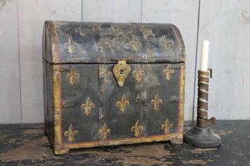 decoratief houten wijnfles kistje beschikbaar voor biedingen