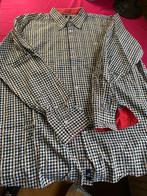 Culture overhemd, maat 3XL, ruitjes, Ophalen of Verzenden, Zo goed als nieuw, Zwart, Halswijdte 43/44 (XL)