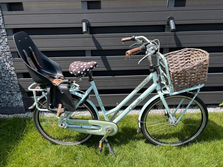 Gazelle Miss Grace, Fietsen en Brommers, Fietsen | Dames | Moederfietsen, Gebruikt, Gazelle, 56 cm of meer, 1 zitje, Mandje, Versnellingen