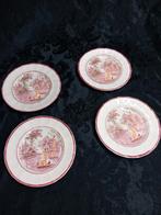 4 bordjes fancy petrus regout, Ophalen of Verzenden