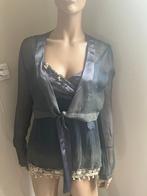 ELISA CAVALETTI  blouse & top  MAAT S  ALS NIEUW (MET ZIJDE), Ophalen of Verzenden, Zo goed als nieuw, ELISA CAVALETTI, Maat 36 (S)