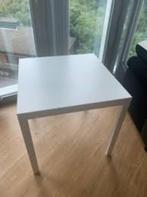 Ikea Melltorp tafel wit (75 x 75), Huis en Inrichting, Tafels | Eettafels, Ophalen, 50 tot 100 cm, Vierkant, Tot twee personen