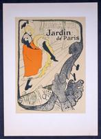 1946 Lautrec Steendruk Lithografie Affiche Jane Avril, Antiek en Kunst, Kunst | Litho's en Zeefdrukken, Verzenden
