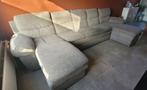 bankstel, Huis en Inrichting, Banken | Bankstellen, Ophalen, Hout, Gebruikt, 125 tot 150 cm