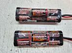2 stuks Traxxas NiMH 8,4 Volt 3000mah Traxxas ID Stekker, Gebruikt, Schaal 1:10, Onderdeel, Ophalen