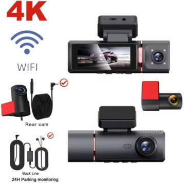 Dashcam 4K 3-Kanaals beschikbaar voor biedingen