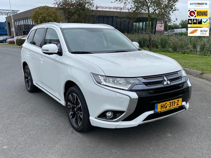 Mitsubishi Outlander 2.0 PHEV Instyle Aut, Trekhaak, Stoel-/, Auto's, Mitsubishi, Bedrijf, Te koop, Outlander, 4x4, ABS, Achteruitrijcamera