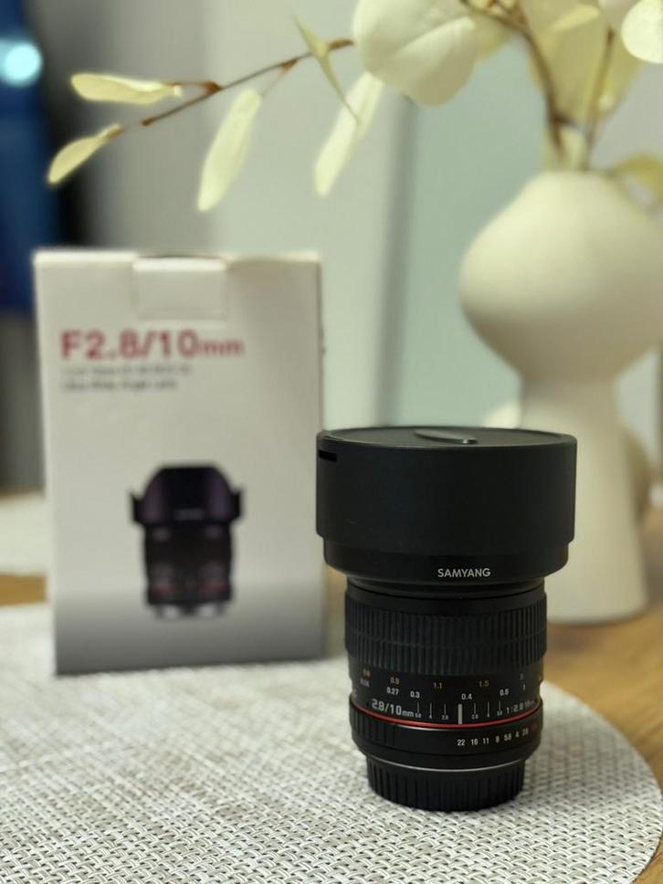 Samyang 10mm F2.8 Ultra Wide Angle Lens – Goedkope Deal!, Audio, Tv en Foto, Fotografie | Lenzen en Objectieven, Zo goed als nieuw