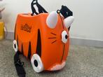 Trunki Trolley (zit) koffer voor kinderen Tipu Tijger, Hard kunststof, Slot, Minder dan 50 cm, Ophalen of Verzenden