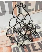 Ijzeren antiek vintage france Wijnrek flessenhouder wijn-rek, 5 tot 15 flessen, Ophalen of Verzenden, Zo goed als nieuw, H