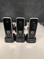 4 Sets Yealink W52P DECT IP Handsets – Incl. laders/adapters, Telecommunicatie, Vaste telefoons | Handsets en Draadloos, Ophalen of Verzenden