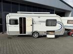 Eriba Feeling 470 2 Aparte bedden + WC + Zit + Mover Luifel, Caravans en Kamperen, Lengtebed, Bedrijf, Treinzit, Schokbreker