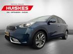Kia Niro 1.6 HEV DynamicLine 18" velgen, volledig onderhoude, 12 maanden, Gebruikt, Met garantie (alle), Blauw