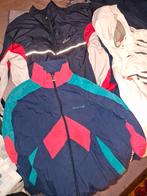 4 x 90's Windjacks (Asics, Rucanor, 2x Nike), maat L/XL, Ophalen of Verzenden, Maat 56/58 (XL), Blauw