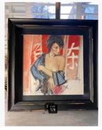 2 x Nico Vrielink / Scheffer foto in zwarte lijst pr.p.stuk, Antiek en Kunst, Ophalen of Verzenden