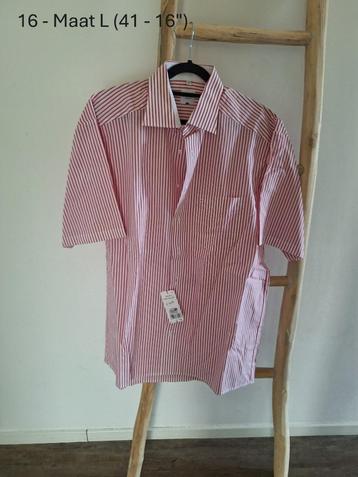 Diverse zomerblouses korte mouw, maat L en XL beschikbaar voor biedingen