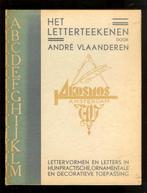 André Vlaanderen HET LETTERTEEKENEN - Lettervormen en letter, Gelezen, Ophalen of Verzenden