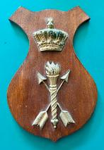 Wapenschild Marine dienstgroep Technische dienst, Ophalen of Verzenden, Marine, Nederland, Embleem of Badge