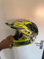 Cross helm LS2 fast evo 2 mini kinder helm met nieuwe bril, Ophalen of Verzenden, Tweedehands, Offroadhelm, Overige merken