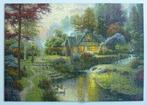 Legpuzzel 1000 stukjes, Thomas Kinkade, Ophalen of Verzenden, 500 t/m 1500 stukjes, Zo goed als nieuw, Legpuzzel