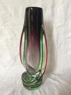 Murano Sommerso vintage glazen vaas, Antiek en Kunst, Antiek | Glas en Kristal, Ophalen of Verzenden